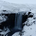 Skogafoss Waterfall Winter Snow ID: 29790763